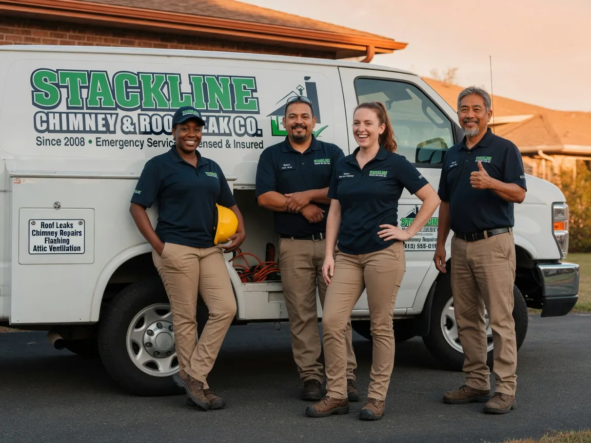 Chimney flashing repair company in South Hill, VA